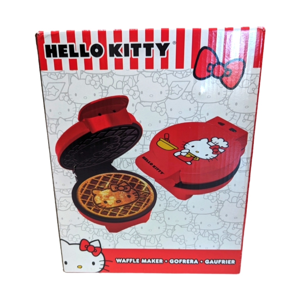 Hello Kitty Red Waffle Maker